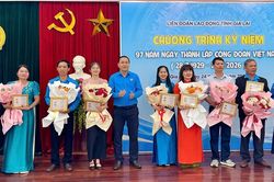 S&ocirc;i nổi c&aacute;c hoạt động kỷ niệm 97 năm Ng&agrave;y th&agrave;nh lập C&ocirc;ng đo&agrave;n Việt Nam
