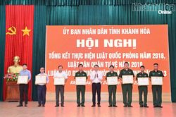 Tổng kết thực hiện các luật về quốc phòng, dân quân tự vệ, giáo dục quốc phòng và an ninh