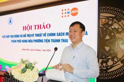 Hội thảo phối hợp vận động v&agrave; hỗ trợ kỹ thuật trong ch&iacute;nh s&aacute;ch mua sắm phương tiện tr&aacute;nh thai