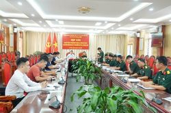 Họp b&aacute;o th&ocirc;ng tin kết quả t&igrave;m kiếm quy tập h&agrave;i cốt liệt sĩ tại x&atilde; B&igrave;nh Lư