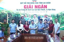 Hội Nông dân tỉnh giải ngân dự án trồng bí xanh tại xã Nậm Hàng