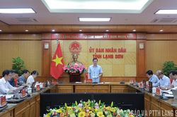 UBND tỉnh họp tháo gỡ vướng mắc Dự án cao tốc cửa khẩu Hữu Nghị - Chi Lăng