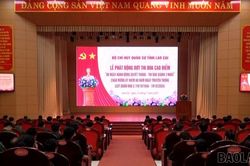 Bộ Chỉ huy Quân sự tỉnh Lào Cai phát động đợt thi đua cao điểm '80 ngày hành động quyết thắng - Thi đua giành 3 nhất'