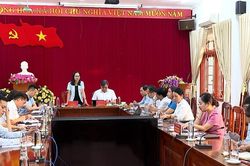Ban Văn hóa - Xã hội HĐND tỉnh giám sát công tác quản lý thiết chế văn hóa tại Sở Văn hóa, Thể thao và Du lịch