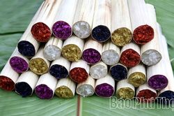 Hương vị núi rừng gửi trong ống nứa