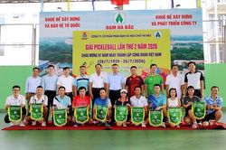 Sôi nổi Giải Pickleball Đạm Hà Bắc lần thứ II năm 2026