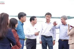 Đoàn công tác của Ủy ban Khoa học, Công nghệ và Môi trường khảo sát tại Công ty thủy điện Buôn Kuốp