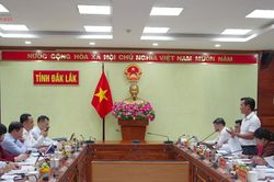 Đoàn công tác của Ủy ban Khoa học, Công nghệ và Môi trường Quốc hội làm việc tại tỉnh Đắk Lắk