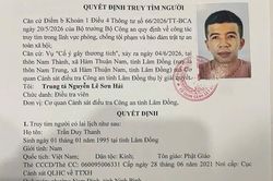 Truy tìm người đàn ông liên quan vụ cố ý gây thương tích