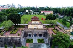 Th&ocirc;ng qua tầm nh&igrave;n t&ocirc;n tạo trục trung t&acirc;m Ho&agrave;ng th&agrave;nh Thăng Long