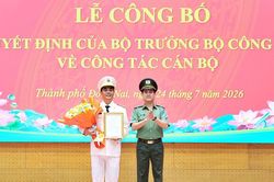 Đại t&aacute; Trần Trọng Thủy được bổ nhiệm giữ chức vụ Ph&oacute; Gi&aacute;m đốc C&ocirc;ng an Đồng Nai