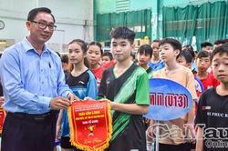 Khai mạc Giải cầu lông năng khiếu, trẻ tỉnh Cà Mau
