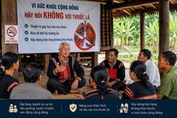 Đắk Lắk: Phát huy vai trò của già làng, người có uy tín trong phòng, chống thuốc lá