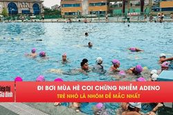 Cảnh báo virus Adeno đang tăng mạnh, bể bơi dễ thành ổ lây