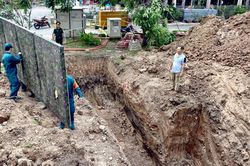 T&igrave;m thấy hố ch&ocirc;n tập thể thứ hai ở C&ocirc;ng vi&ecirc;n L&ecirc; Thị Ri&ecirc;ng