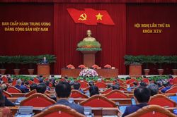 Nội dung ng&agrave;y l&agrave;m việc cuối c&ugrave;ng của Hội nghị Trung ương 3 kh&oacute;a XIV