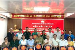 Phường Ba Đình tri ân cựu chiến binh, thân nhân gia đình chính sách
