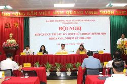 Cử tri kiến nghị đẩy nhanh dự án đường Tam Trinh, sớm giải quyết nguy cơ úng ngập