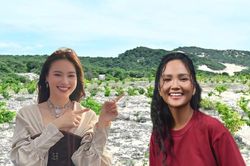 H'Hen Niê 'mát tay' khi trồng cây phủ đất trọc, khoe thành quả cùng Lan Ngọc