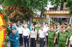 Thành kính tri ân, tưởng nhớ sự hy sinh của các anh hùng liệt sỹ