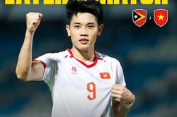 Đình Bắc hay nhất trận Việt Nam - Timor Leste