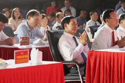 Đại tướng Phan Văn Giang dự Lễ kh&aacute;nh th&agrave;nh Quảng trường Trung t&acirc;m Gia Nghĩa v&agrave; Khu li&ecirc;n hợp Bảo t&agrave;ng, Thư viện, C&ocirc;ng vi&ecirc;n