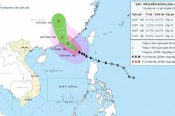 Bão số 2, giật cấp 15, di chuyển trên vùng biển phía nam tỉnh Quảng Đông (Trung Quốc)