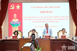 Công bố Lệnh của Chủ tịch nước về 3 pháp lệnh