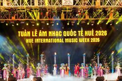 Lễ hội Di sản và Âm nhạc Quốc tế Huế 2026 diễn ra từ ngày 30-8 đến 1-9