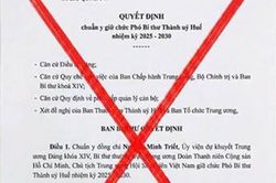 Cảnh giác với văn bản giả mạo về nhân sự