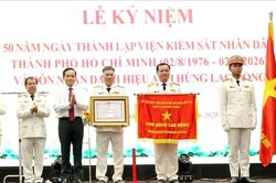 VKSND TPHCM kỷ niệm 50 năm thành lập, đón nhận danh hiệu Anh hùng Lao động