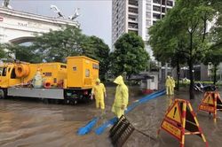 Hà Nội: Số điểm ngập úng giảm, thời gian ngập ngắn hơn