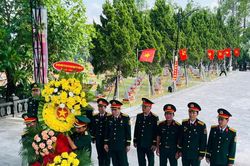 Hội Cựu Chiến binh Đảng ủy Các cơ quan Đảng tỉnh tri ân các Anh hùng liệt sĩ
