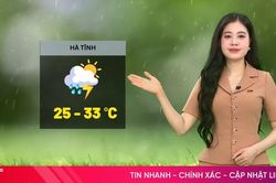 Dự báo thời tiết Hà Tĩnh ngày 25/7: Đêm mưa rào, ngày nắng gián đoạn