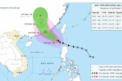 Bão Noul đi Biển Đông và trở thành bão số 2 trong năm 2026