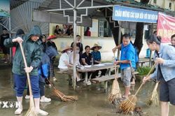 Lai Châu: Những người thầm lặng sau tuyến đầu giúp dân vùng lũ Mường Than