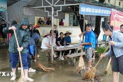Lai Châu: Những người thầm lặng sau tuyến đầu giúp dân vùng lũ Mường Than