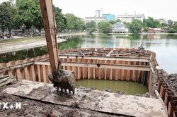 Một số dự &aacute;n chống &uacute;ng ngập tại H&agrave; Nội bước đầu ph&aacute;t huy hiệu quả
