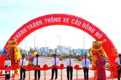 Khánh thành cầu Đồng Nò 2, mở thêm cửa ngõ kết nối phía Nam Đà Nẵng