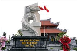 Khánh thành Khu lưu niệm Anh hùng liệt sĩ Công an nhân dân Bùi Thị Cúc