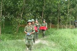 Quảng Trị: Quy tập 10 hài cốt liệt sĩ Trung đoàn 88 tại Câu Nhi