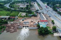 Hà Nội: Loạt trạm bơm chống ngập dọc Đại lộ Thăng Long đi vào vận hành