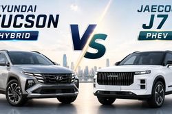 Tucson Hybrid đấu Jaecoo J7 PHEV: Cuộc chiến định hình lại thị trường SUV cỡ C