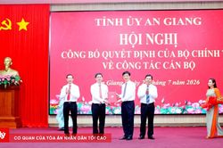 Ông Lê Quang Tùng làm Bí thư Tỉnh ủy An Giang