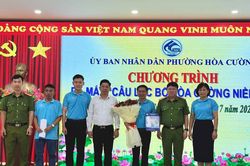 Ra mắt Câu lạc bộ 'Hòa Cường niềm tin' hỗ trợ người sau cai nghiện tái hòa nhập cộng đồng
