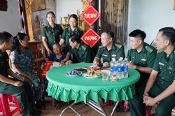 Bộ đội bi&ecirc;n ph&ograve;ng th&agrave;nh phố Đ&agrave; Nẵng đẩy mạnh c&aacute;c hoạt động tri &acirc;n nh&acirc;n Ng&agrave;y Thương binh - Liệt sĩ
