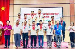 Bế mạc giải cờ vua, cờ tướng Đại hội Thể dục thể thao tỉnh Đồng Tháp