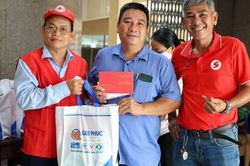 Tiếp nhận hơn 350 đơn vị m&aacute;u tại Ng&agrave;y hội hiến m&aacute;u t&igrave;nh nguyện Giọt hồng Gia Lai - Pleiku
