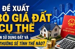 Infographic Đề xuất bỏ giá đất cụ thể: Tiền sử dụng đất và bồi thường sẽ tính thế nào?