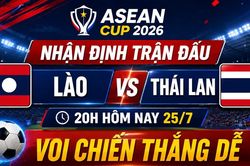 Nhận định Lào - Thái Lan, 20 giờ ngày 25/7: Voi chiến thắng dễ?